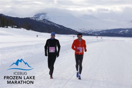 Tor Erik & David going for the finish