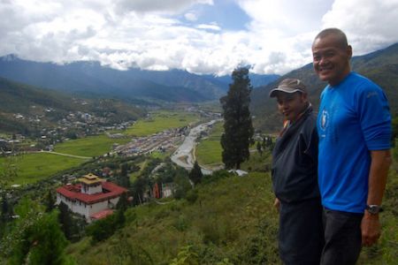 View of Bhutan