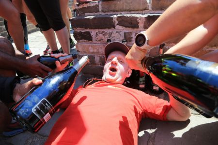 Tour doctor getting 'wasted'